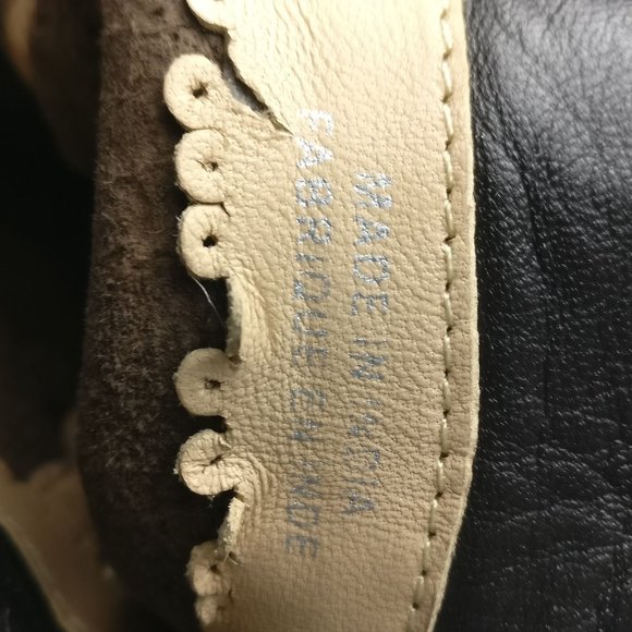 Designer DIESEL 100%Supple Leather Brown Slouchy Cowgirl boot 38 - Picture 5 of 8